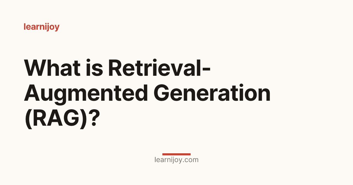 What is Retrieval-Augmented Generation (RAG)?